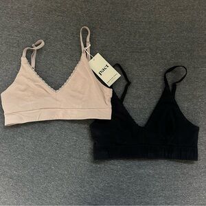 PACT Organic Cotton T-Shirt Bralette Set S